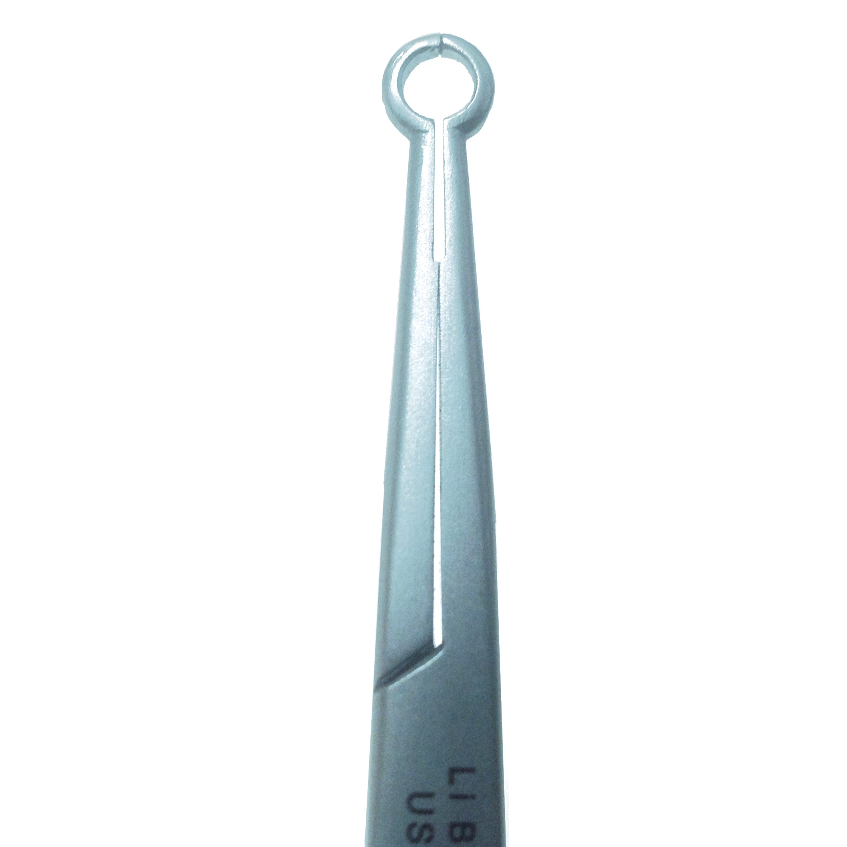 No scalpel vasectomy ring clamp, 5 1/2'',straight jaws, ring
